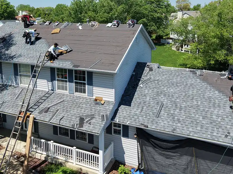 Roof replacement job in Missouri