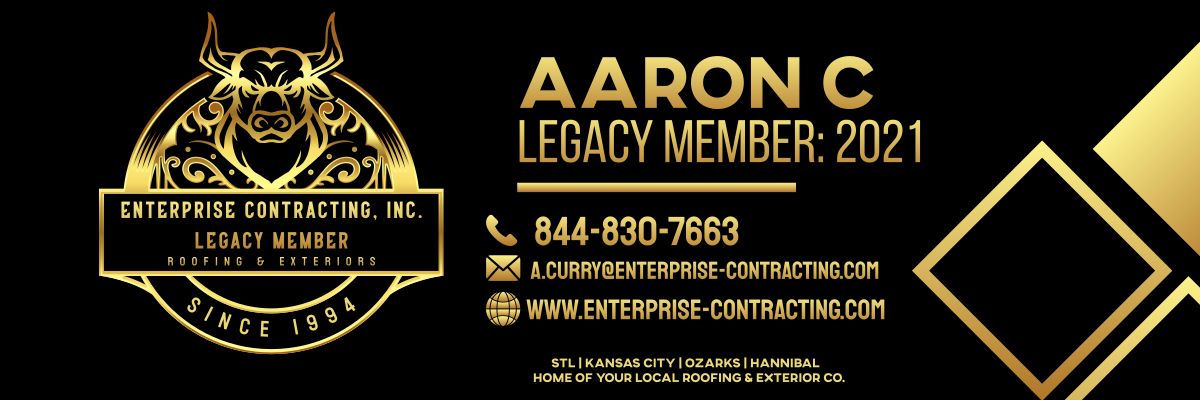 Enterprise Contracting, Inc Legacy Team Member Plaque