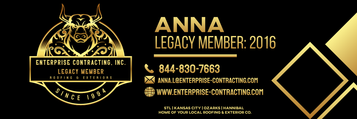 Enterprise Contracting, Inc Legacy Team Member Plaque