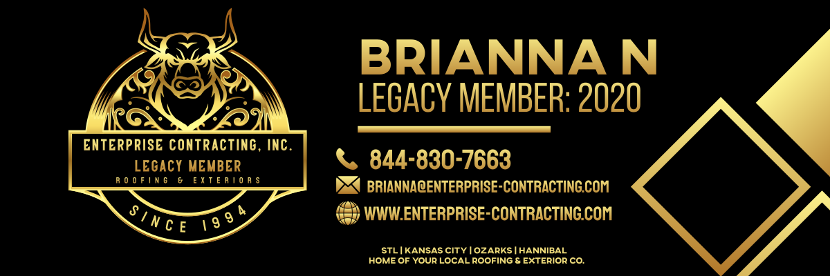 Enterprise Contracting, Inc Legacy Team Member Plaque